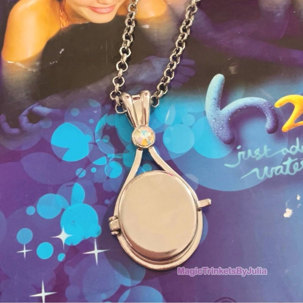 H2O Just Add Water Full Size Locket Mermaidcore H2O Locket AB Crystal CZ